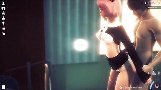 Honey Select 2 Libido DX game featuring Aezera's captivating performance