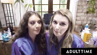 Hair stylists Elena Koshka and Bunny Colby fuck in POV roleplay