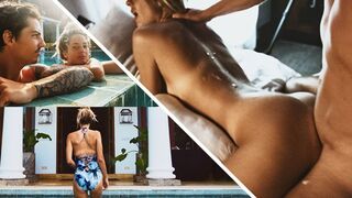 Petite babe has sea sex and a romantic surf adventure