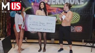 Eliza Ibarra gets wet pussy fucked by Jay Romero in Jerkaoke