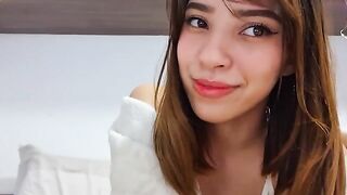 Homemade JOI with sexy Brazilian babe Julie Oliver for men