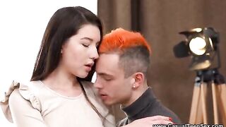 A day pickup ended up in the bedroom with a young model