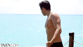Gianna Dior is stuck on a desert island with someone and has to be intimate to survive