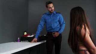 TSA agent found a toy in the bag and took me to his office