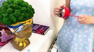 Tape her mouth, don't offend the stepmother. Stepson fucks her