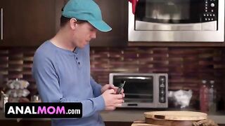 MILF Dee Williams gets her pussy railed by the young boy