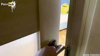 The stepson received a pleasant gift from his young and sexy stepmom