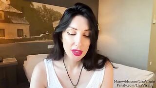 Hot MILF gives a blowjob to her step daughter's boyfriend in a steamy scene