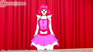 Hottest clown Geiru Toneido from Ace Attorney anime porn