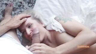 The couple has a sensual and passionate sex