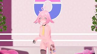 First-time anal with a VTuber, a new record!