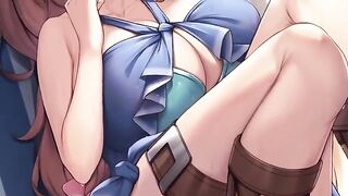Raphtalia helps out with that pesky morning wood in this JOI hentai