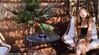 A private room and some fun, that's what this couple needed