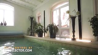 Cute girls Alyssa Bounty, Shalina Devine, and Charmelle skillfully please in POV