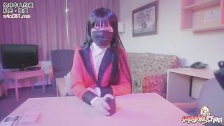 Yumeko Kakegurui lost a bet, no panties or condoms