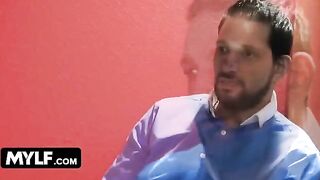 Aubrey Black gets fucked by BBC while her hubby watches