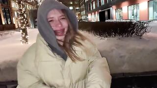 Babe from the streets, no condom, raw and wild