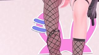 A FUTA gives a blowjob and fucks her husband by using her huge dick