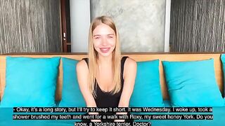 Girl cheats on her husband with a psychotherapist in California