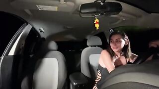 I discussed my boyfriend's behavior with a friend in the car, and she ended up fucking me