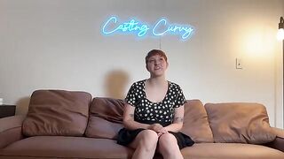 Casting Curvy: First Porn for Big Titty Art Hoe - Poreo