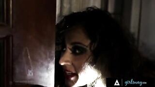An investigator questions a suspect, getting intimate answers from a hooker