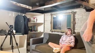 Skinny girl Gina fucked hard at home by Bruce Venture