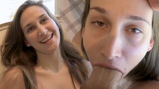 The girl next door, Mystica Jade, gets wild with James Deen’s impressive size