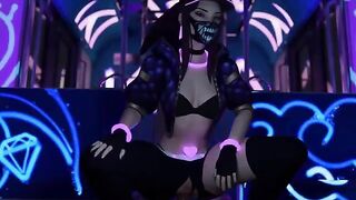 Hentai League of Legends compilation with Ahri and Akali’s uncensored versions