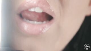 Insatiable slut takes two cocks in her big holes