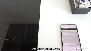 I caught an Italian chick cheating, then we got down and dirty!