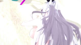 Huge tits waifu Prinz Eugen fucks in POV style