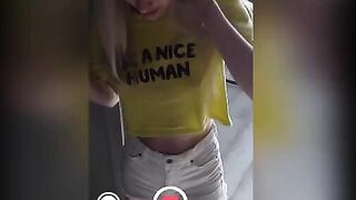 Exchange student #1 Meeting - cute girl from Britain
