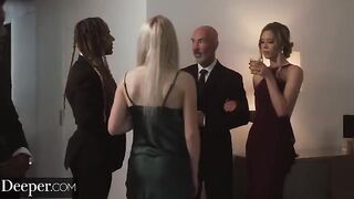 The Domme has the key to her partner's pleasure in this intense scene