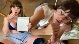 Roleplay therapy with my psychologist Pamsnusnu, she speaks dirty and does a blowjob and a pussy fuck