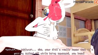 Uta performs a thrilling one-piece hentai show, completely uncensored, for her audience