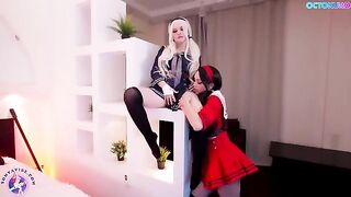 Octokuro's cosplay girl ass fuck with her horny doppelganger