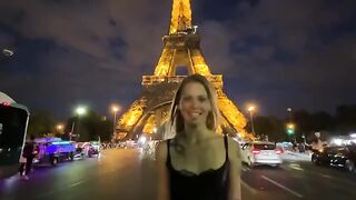 A rough sex vlog from Paris with a lot of slapping and choking