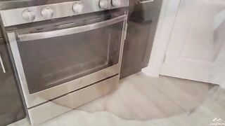 Panty stuffing, peeing, spreading, and dildo riding try-in-haul with Grey Desire