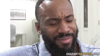 The hot babysitter Avery Black took care of a huge black dick