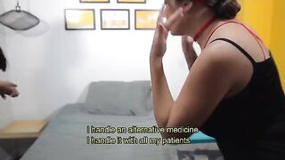 The doctor gave Salome Gil a great anal treatment for her health issue