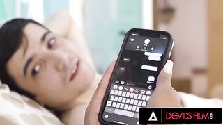 Unhappy Sophia Leone fucks a stranger to teach her boyfriend a lesson