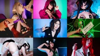 Best cosplay scenes from 2021 featuring MollyRedWolf in a steamy compilation