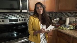 My stepmom is a big ass who beats me up in the mornings when my dad isn't around