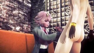 Mina Ashido gets fucked hard in this intense My Hero Academia scene