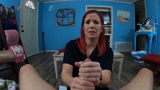 My stepmom used medicine to calm her sexy, shiny cock cravings