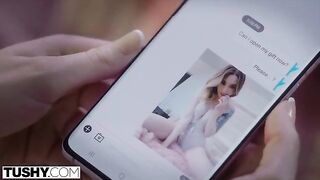 Petite blondie gets her backdoor needs fulfilled by TUSHY