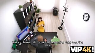 Girl needs quick money, so she gets fucked in the office by an agent