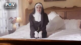 A nun’s forbidden desire leads to an intense, passionate encounter in this steamy POV adventure