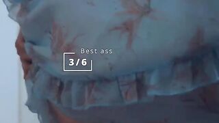 The hottest asses compilation with WetSlav's sexiest bitches in doggy style